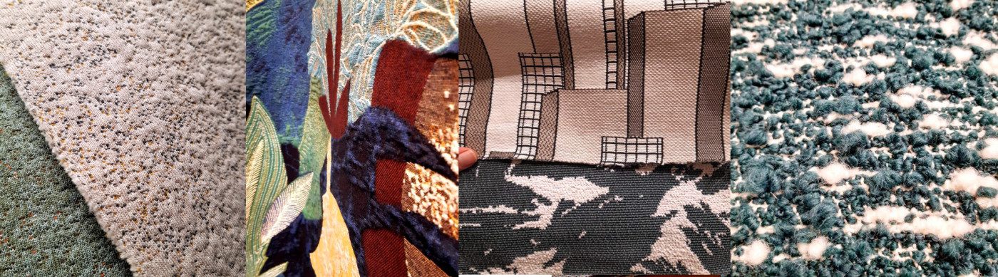 tissus d'ameublement sélection d'échantillons